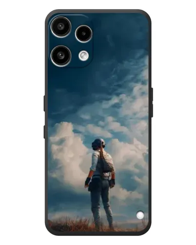 Чехол для Nothing Phone (3a) Lite с картинкой «Герой PUBG на скале»