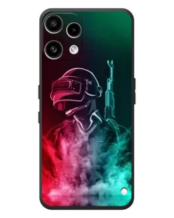 Чехол для Nothing Phone (3a) Lite с картинкой «PUBG — огненный воин»