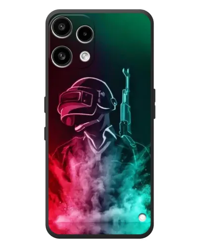 Чехол для Nothing Phone (3a) Lite с картинкой «PUBG — огненный воин»