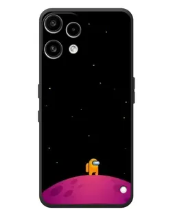Чехол для Nothing Phone (3a) Lite с картинкой «Одинокий герой на планете»
