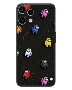 Чехол для Nothing Phone (3a) Lite с картинкой «Космический паттерн Among Us»
