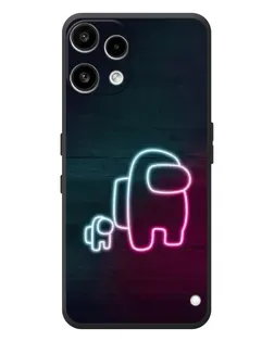 Чехол для Nothing Phone (3a) Lite с картинкой «Among Us неон-арт»