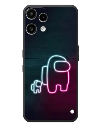 Чехол для Nothing Phone (3a) Lite с картинкой «Among Us неон-арт» Чехол для Nothing Phone (3a) Lite с картинкой «Among Us неон-арт»