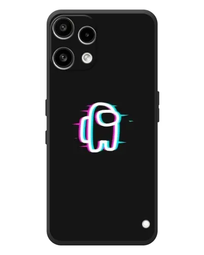 Чехол для Nothing Phone (3a) Lite с картинкой «Among Us неон» Чехол для Nothing Phone (3a) Lite с картинкой «Among Us неон»