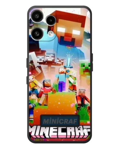 Чехол для Nothing Phone (3a) Lite с картинкой «Minecraft герои игры» Чехол для Nothing Phone (3a) Lite с картинкой «Minecraft герои игры»