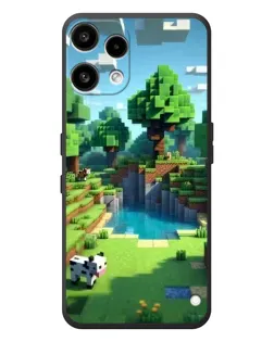 Чехол для Nothing Phone (3a) Lite с картинкой «Minecraft летний день»