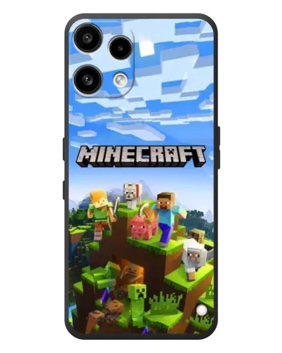 Чехол для Nothing Phone (3a) Lite с картинкой «Minecraft классический мир» Чехол для Nothing Phone (3a) Lite с картинкой «Minecraft классический мир»