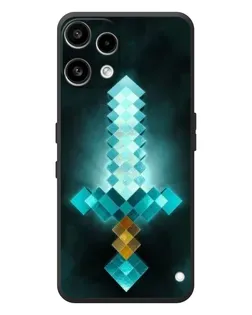 Чехол для Nothing Phone (3a) Lite с картинкой «Алмазный меч неон»