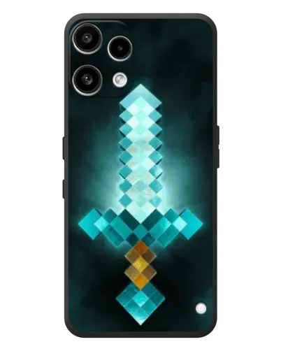 Чехол для Nothing Phone (3a) Lite с картинкой «Алмазный меч неон» Чехол для Nothing Phone (3a) Lite с картинкой «Алмазный меч неон»