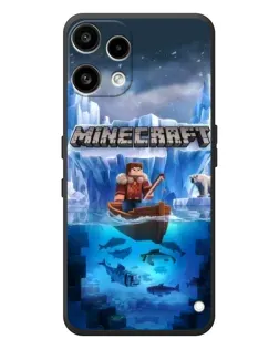 Чехол для Nothing Phone (3a) Lite с картинкой «Minecraft ледяной мир»