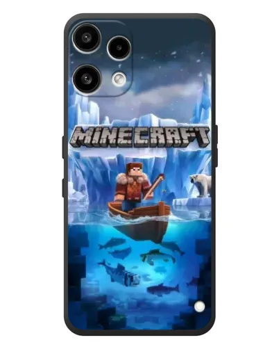 Чехол для Nothing Phone (3a) Lite с картинкой «Minecraft ледяной мир» Чехол для Nothing Phone (3a) Lite с картинкой «Minecraft ледяной мир»