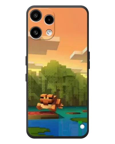 Чехол для Nothing Phone (3a) Lite с картинкой «Майнкрафт закат солнца» Чехол для Nothing Phone (3a) Lite с картинкой «Майнкрафт закат солнца»