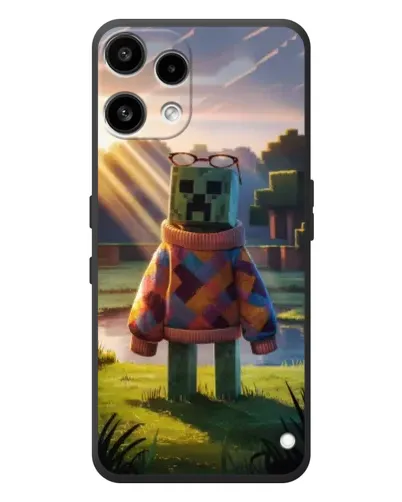 Чехол для Nothing Phone (3a) Lite с картинкой «Крипер в свитере» Чехол для Nothing Phone (3a) Lite с картинкой «Крипер в свитере»