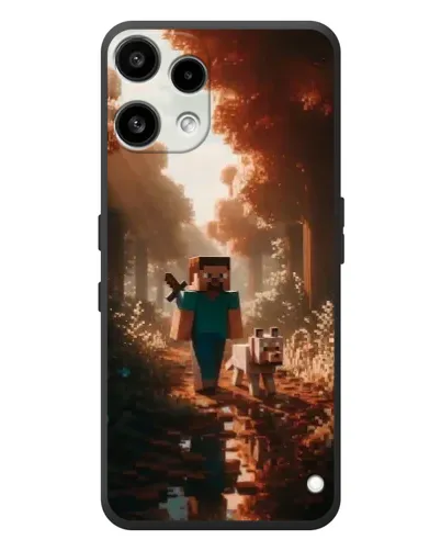 Чехол для Nothing Phone (3a) Lite с картинкой «Стив в лесу» Чехол для Nothing Phone (3a) Lite с картинкой «Стив в лесу»