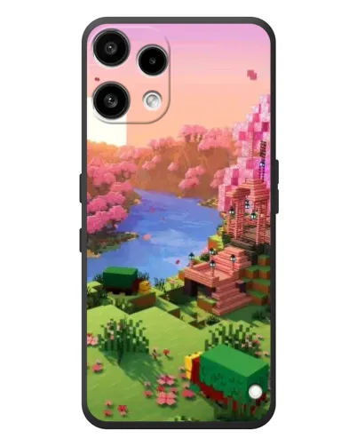 Чехол для Nothing Phone (3a) Lite с картинкой «Розовое дерево Minecraft» Чехол для Nothing Phone (3a) Lite с картинкой «Розовое дерево Minecraft»