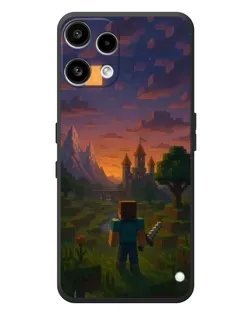 Чехол для Nothing Phone (3a) Lite с картинкой «Стив у башни»