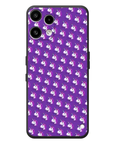Чехол для Nothing Phone (3a) Lite с картинкой «Единороги на фиолетовом» Чехол для Nothing Phone (3a) Lite с картинкой «Единороги на фиолетовом»