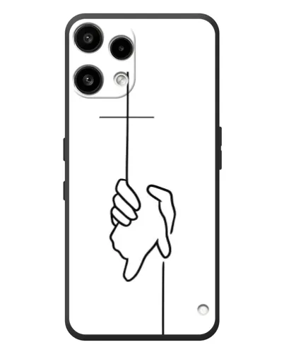 Чехол для Nothing Phone (3a) Lite с картинкой «Рука держит»
