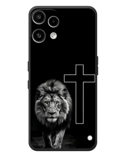 Чехол для Nothing Phone (3a) Lite с картинкой «Лев и Крест»