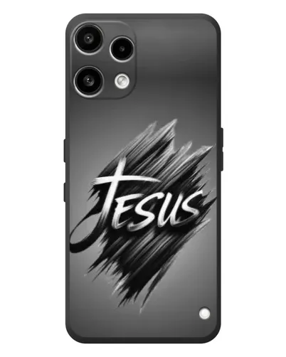 Чехол для Nothing Phone (3a) Lite с картинкой «Надпись Jesus Graffiti»