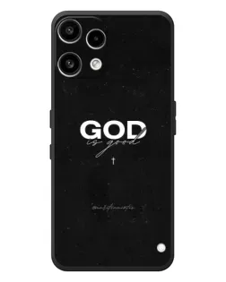 Чехол для Nothing Phone (3a) Lite с картинкой «GOD — Бог над всем»