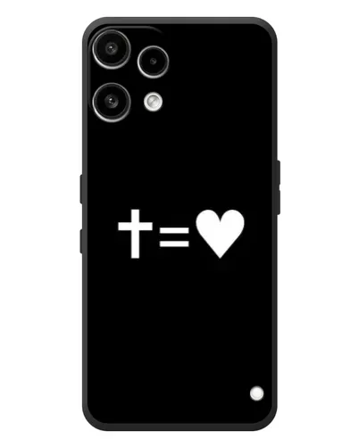 Чехол для Nothing Phone (3a) Lite с картинкой «Крест и Сердце»