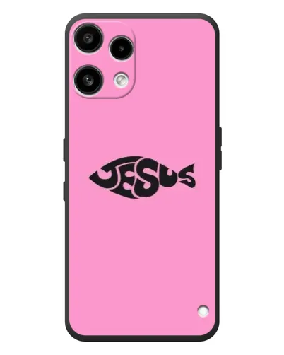Чехол для Nothing Phone (3a) Lite с картинкой «Розовый символ  Jesus»