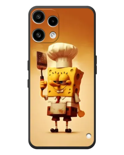Чехол для Nothing Phone (3a) Lite с картинкой «Губка Боб повар»