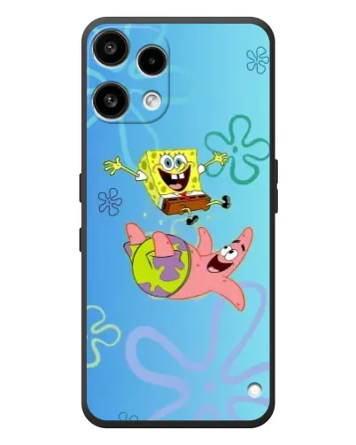 Чехол для Nothing Phone (3a) Lite с картинкой «Спанч Боб и Патрик»