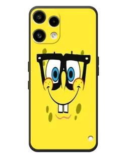 Чехол для Nothing Phone (3a) Lite с картинкой «Минималистичный Спанч Боб»