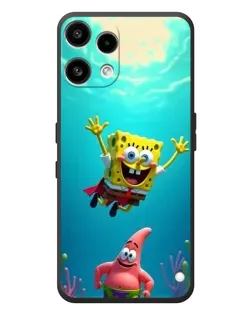 Чехол для Nothing Phone (3a) Lite с картинкой «Спанч Боб под водой»