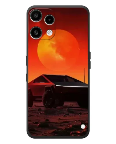 Чехол для Nothing Phone (3a) Lite с картинкой «Cybertruck на Марсе»