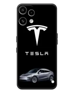 Чехол для Nothing Phone (3a) Lite с картинкой «Tesla Model Y»