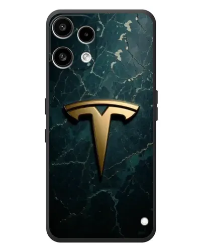 Чехол для Nothing Phone (3a) Lite с картинкой «Мраморная Tesla Gold»