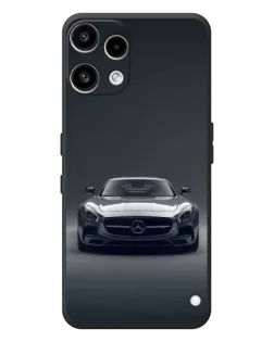 Чехол для Nothing Phone (3a) Lite с картинкой «Mercedes на черном»