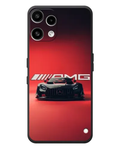 Чехол для Nothing Phone (3a) Lite с картинкой «Mercedes AMG — красная линия» Чехол для Nothing Phone (3a) Lite с картинкой «Mercedes AMG — красная линия»