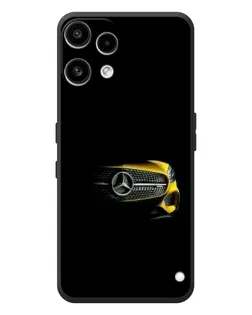 Чехол для Nothing Phone (3a) Lite с картинкой «Mercedes — ретро стиль»