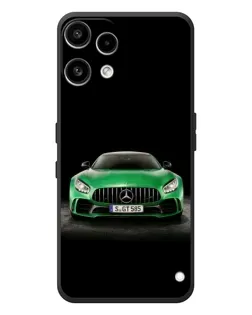 Чехол для Nothing Phone (3a) Lite с картинкой «Mercedes — неоновый лого»