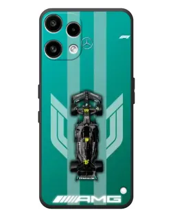 Чехол для Nothing Phone (3a) Lite с картинкой «Mercedes AMG Petronas»