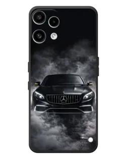 Чехол для Nothing Phone (3a) Lite с картинкой «Mercedes в дыму»