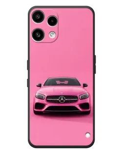 Чехол для Nothing Phone (3a) Lite с картинкой «Розовый Mercedes AMG»