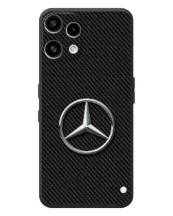 Чехол для Nothing Phone (3a) Lite с картинкой «Карбоновый Mercedes стиль»