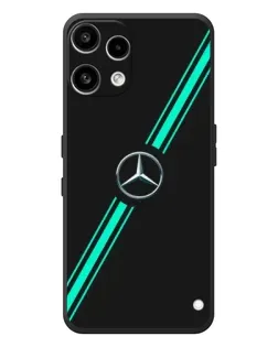 Чехол для Nothing Phone (3a) Lite с картинкой «Спортивные линии Mercedes»