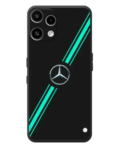 Чехол для Nothing Phone (3a) Lite с картинкой «Спортивные линии Mercedes» Чехол для Nothing Phone (3a) Lite с картинкой «Спортивные линии Mercedes»