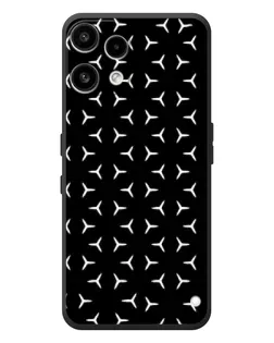 Чехол для Nothing Phone (3a) Lite с картинкой «Mercedes паттерн звезд»