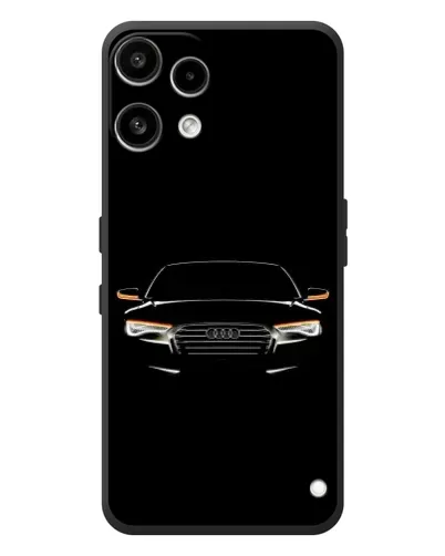 Чехол для Nothing Phone (3a) Lite с картинкой «Audi — ночной контур» Чехол для Nothing Phone (3a) Lite с картинкой «Audi — ночной контур»