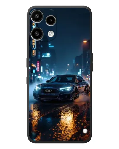 Чехол для Nothing Phone (3a) Lite с картинкой «Ночной город и Audi» Чехол для Nothing Phone (3a) Lite с картинкой «Ночной город и Audi»