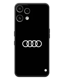 Чехол для Nothing Phone (3a) Lite с картинкой «Audi White Logo»