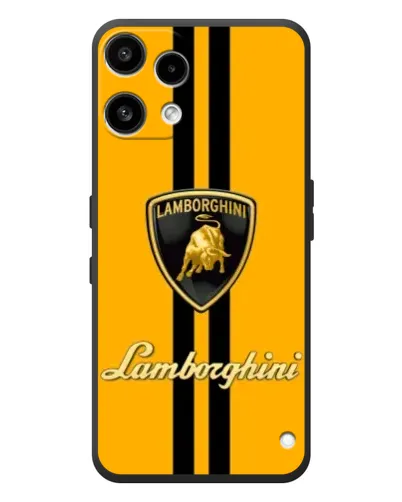 Чехол для Nothing Phone (3a) Lite с картинкой «Lamborghini Stripe желтый»