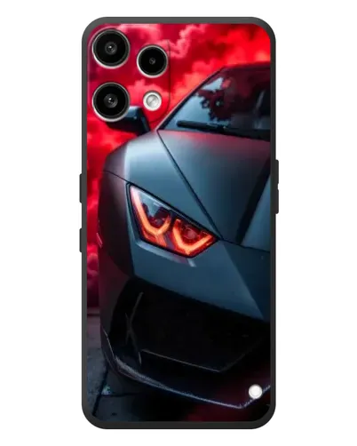Чехол для Nothing Phone (3a) Lite с картинкой «Lamborghini красное сияние»